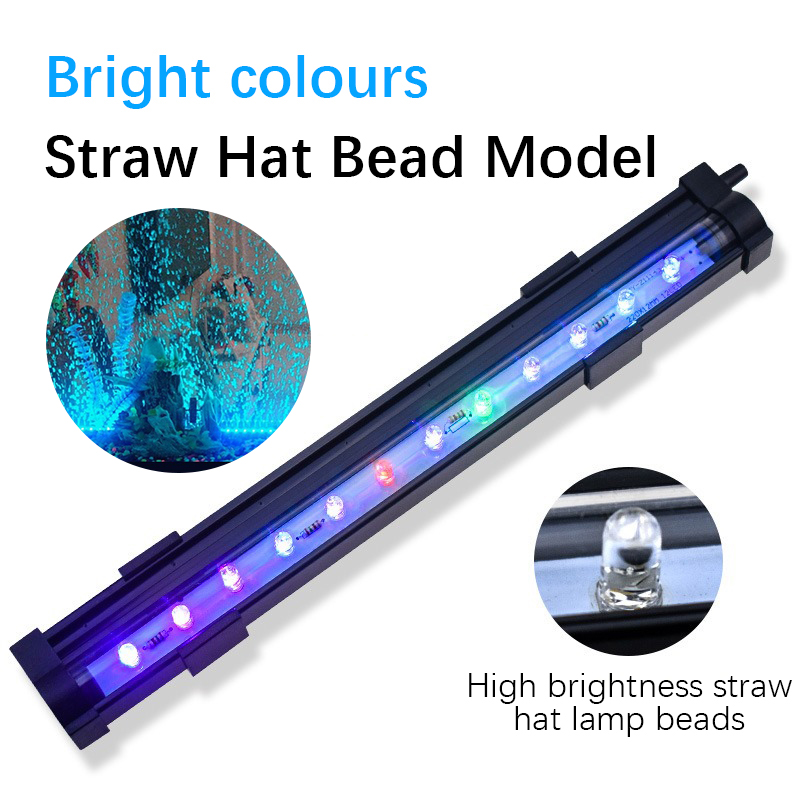 Aquarium Fish Colour - 새로운 물고기 탱크 LED 버블 라이트
