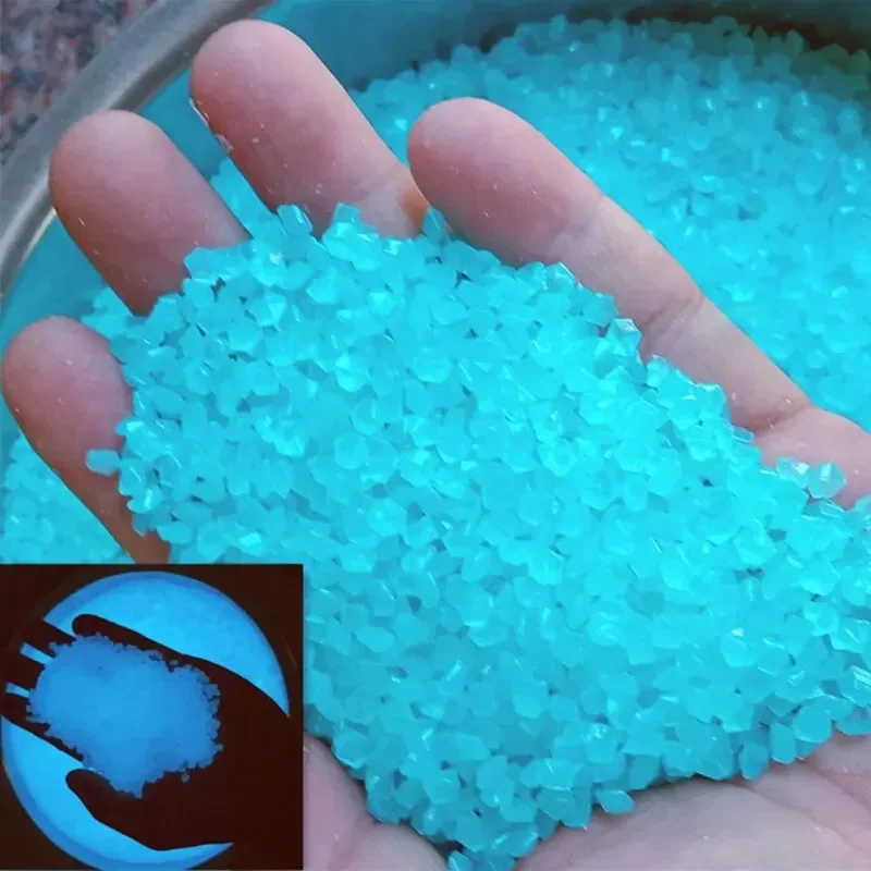 Aquarium Fish Types - 1000pcs 어두운 자갈 돌에 3-5mm 빛나는