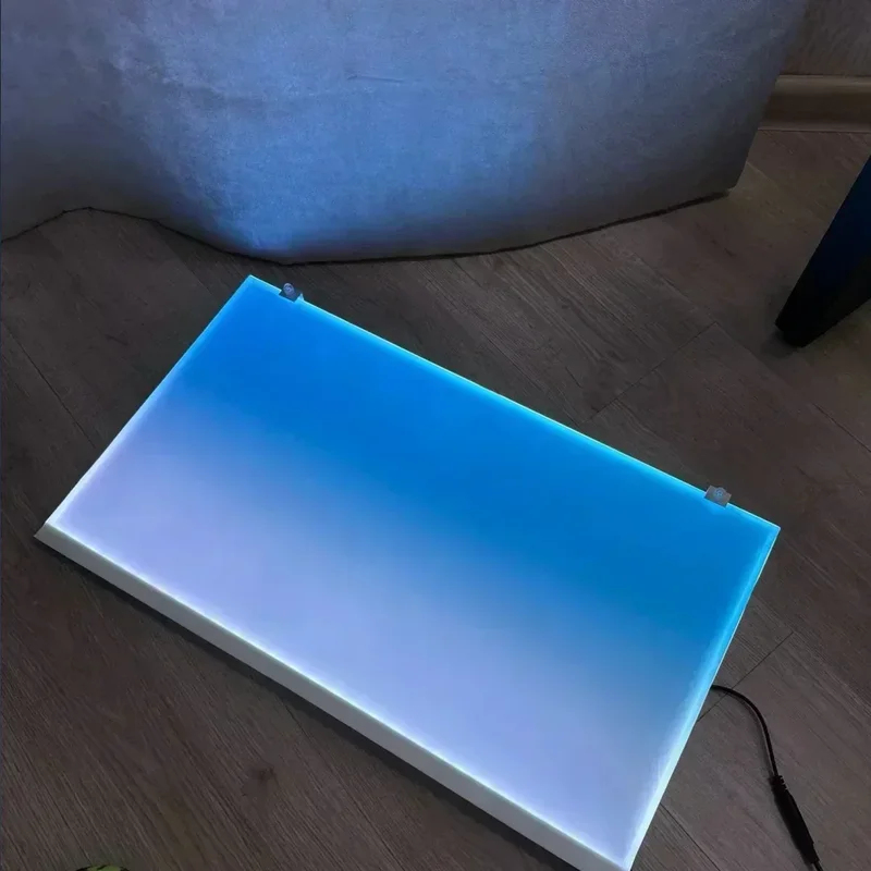 Aquarium Fish Colour - RGB 아크릴 어항 배경 화려한 그라데이션