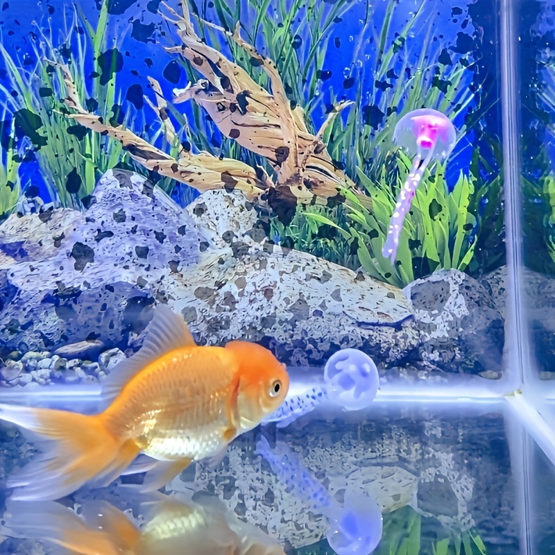 3/5개 야광 해파리 수족관 장식, 다양한 색상의 떠다 - Aquarium Fish Discus 리뷰 및 가격