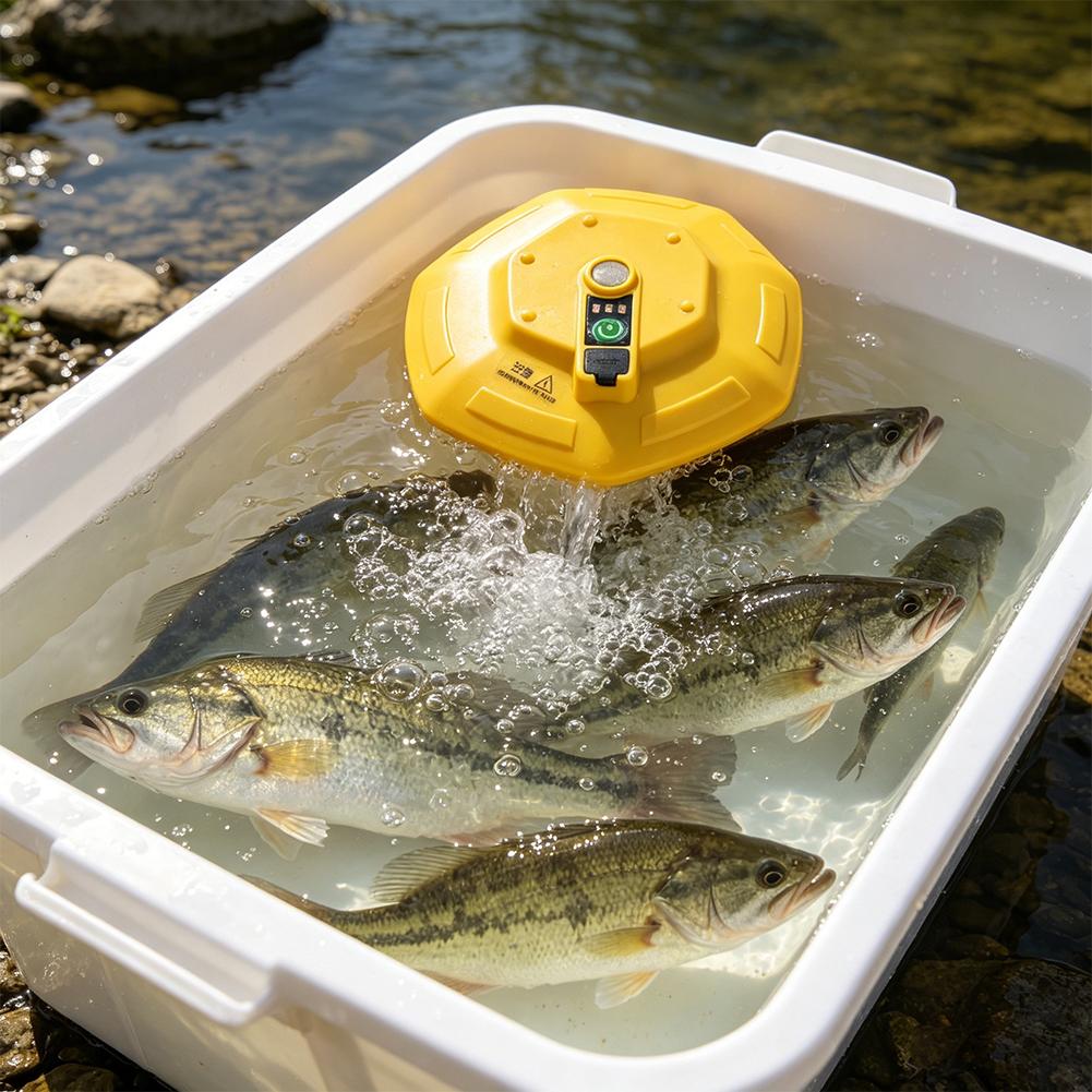 무선 충전식 수족관 산소 펌프, 연못 물고기 운반 및  - Aquarium Fish Care 리뷰 및 가격