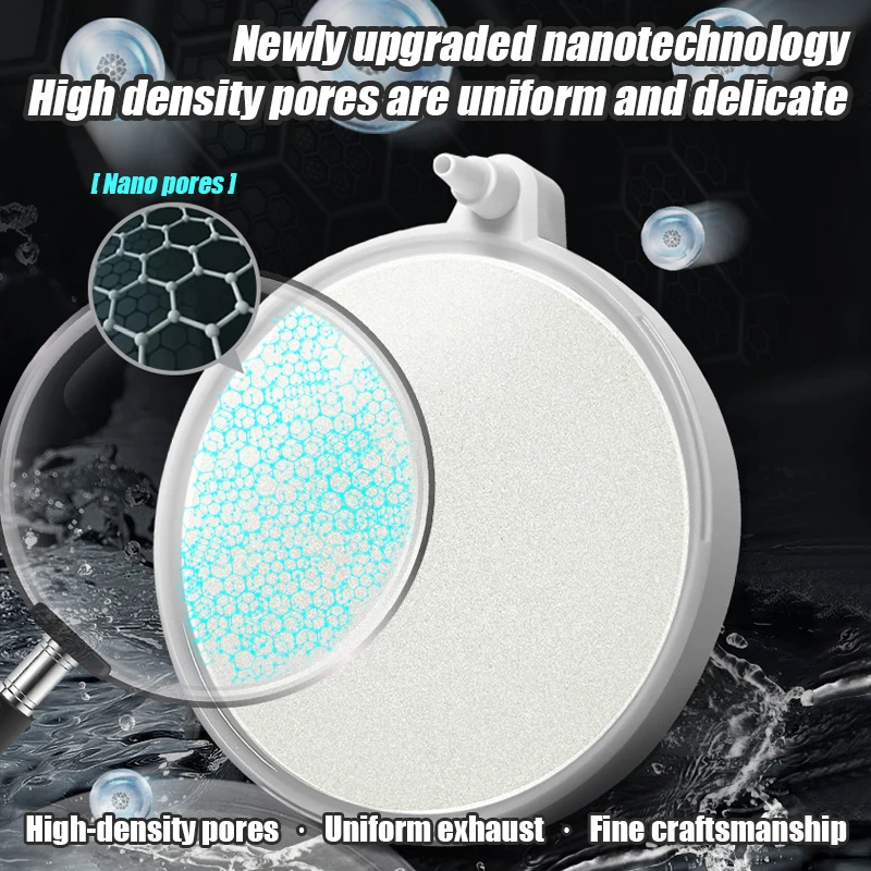 나노 에어 스톤 산소 디스크, 수족관 무소음 버블 디퓨 - Aquarium Fish Discus 리뷰 및 가격
