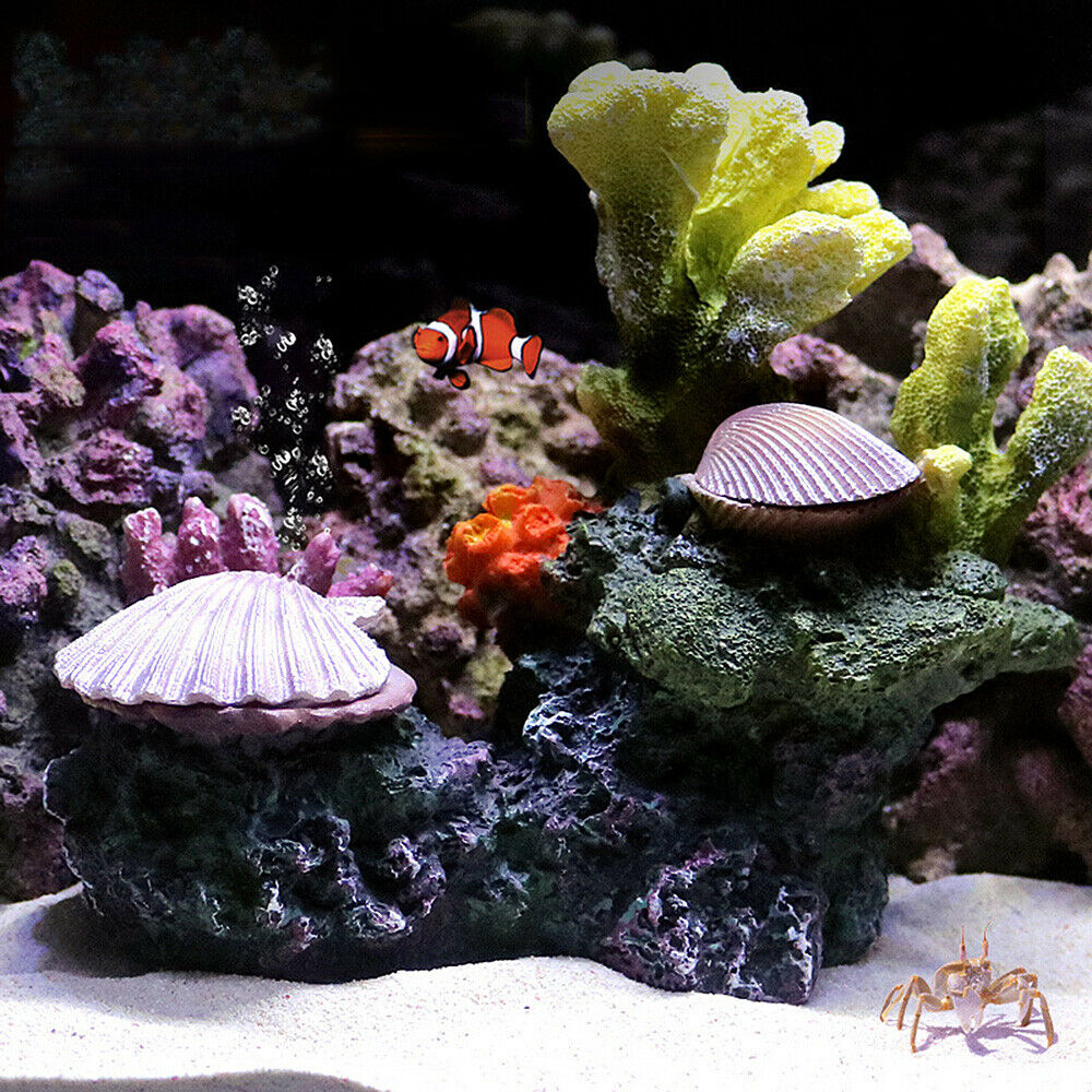 인공 송진 산호초 수족관 장식, 조경 어항 장식, 가정 - Aquarium Fish Discus 리뷰 및 가격