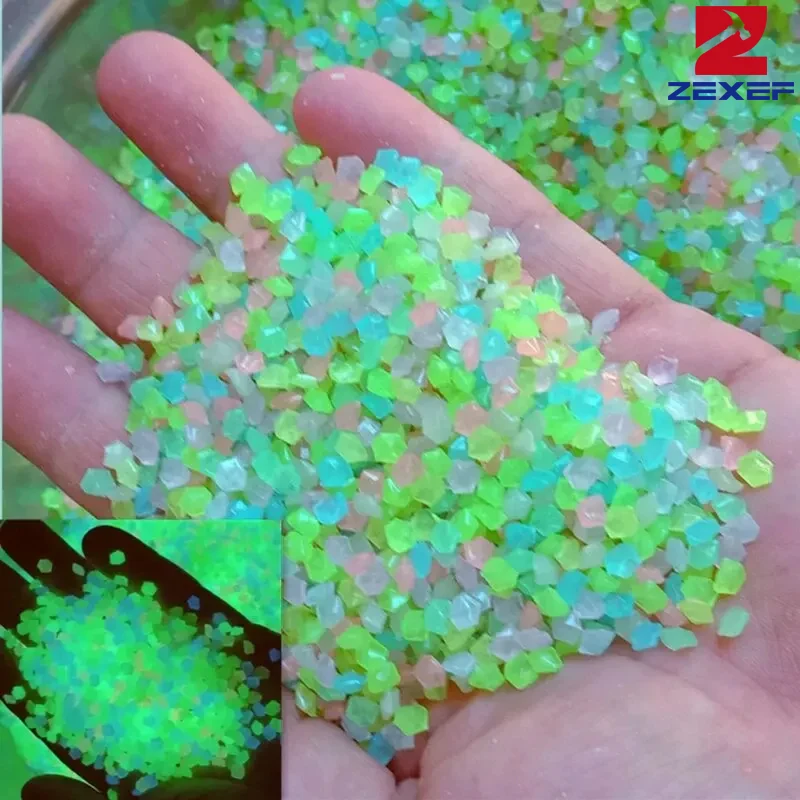 1000pcs 어두운 자갈 돌에 3-5mm 빛나는 모래 - Aquarium Fish Types 리뷰 및 가격