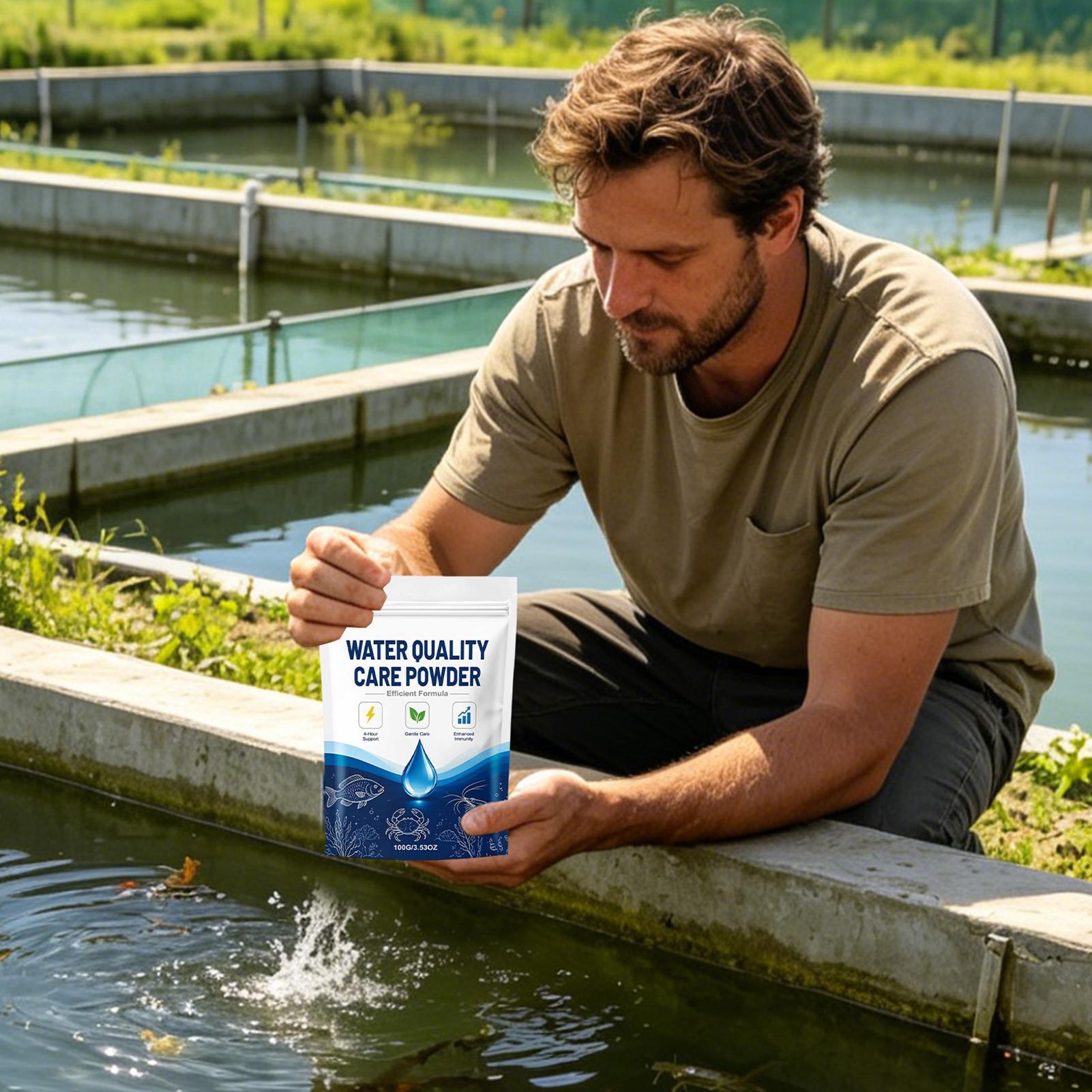 100g 어항 물 투명제 분말, 흐린 물을 맑게 하여  - Aquarium Fish Care 리뷰 및 가격