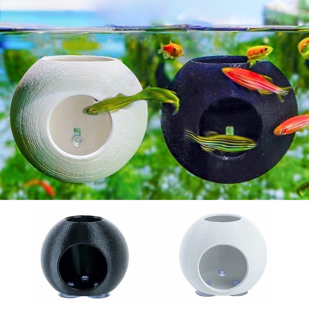 플라스틱 물고기 새우 은신처 구형 3D 프린팅된 물고기 - Aquarium Fish Discus 리뷰 및 가격