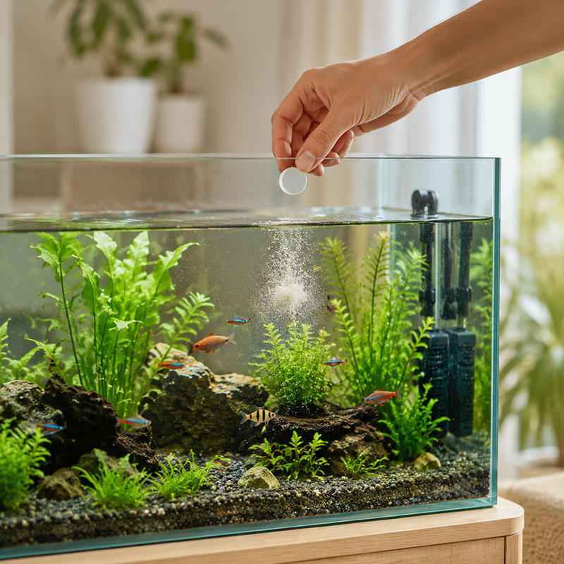 미라베엑스엘 150 수족관 조류 제거 정제, 안전한 조 - Aquarium Fish Care 리뷰 및 가격